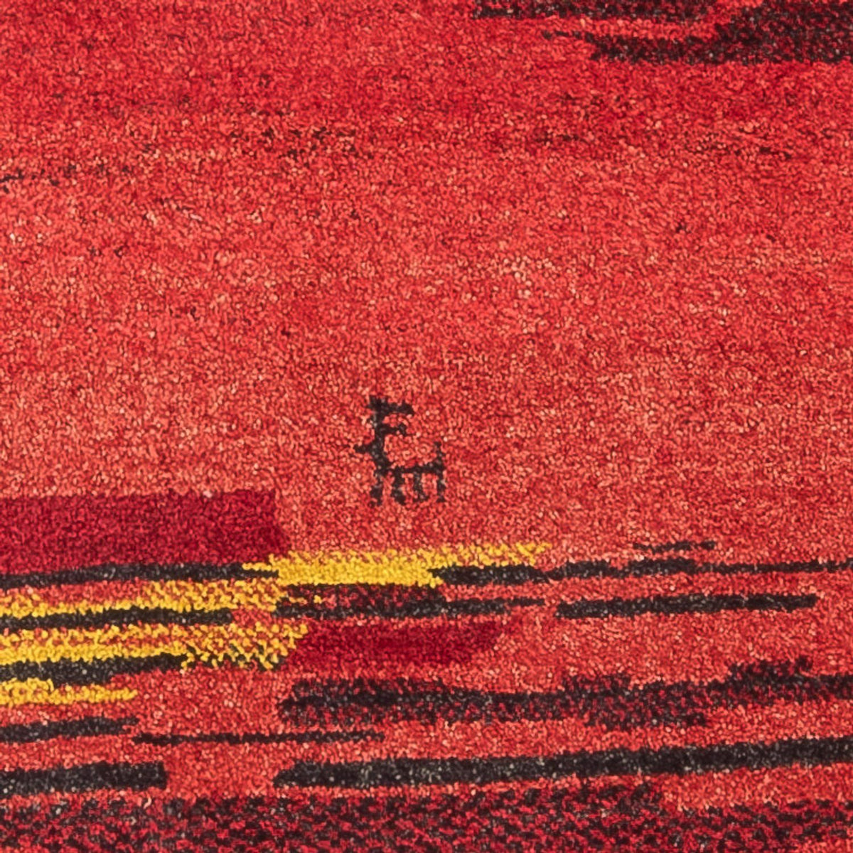 Loper Gabbeh tapijt - Perzisch - 200 x 83 cm - veelkleurig