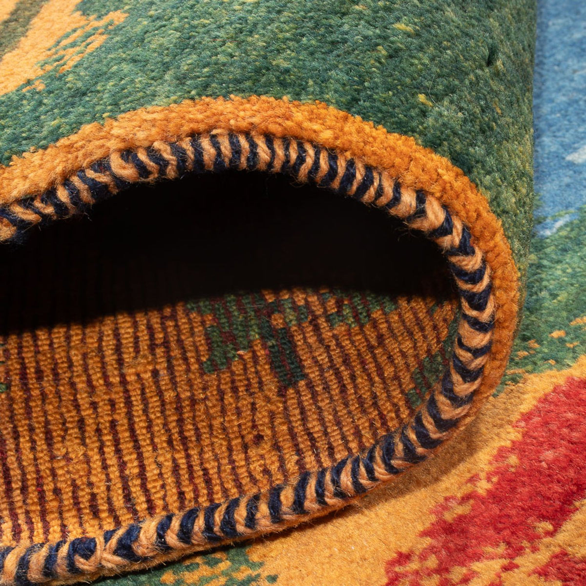 Loper Gabbeh tapijt - Perzisch - 242 x 78 cm - veelkleurig