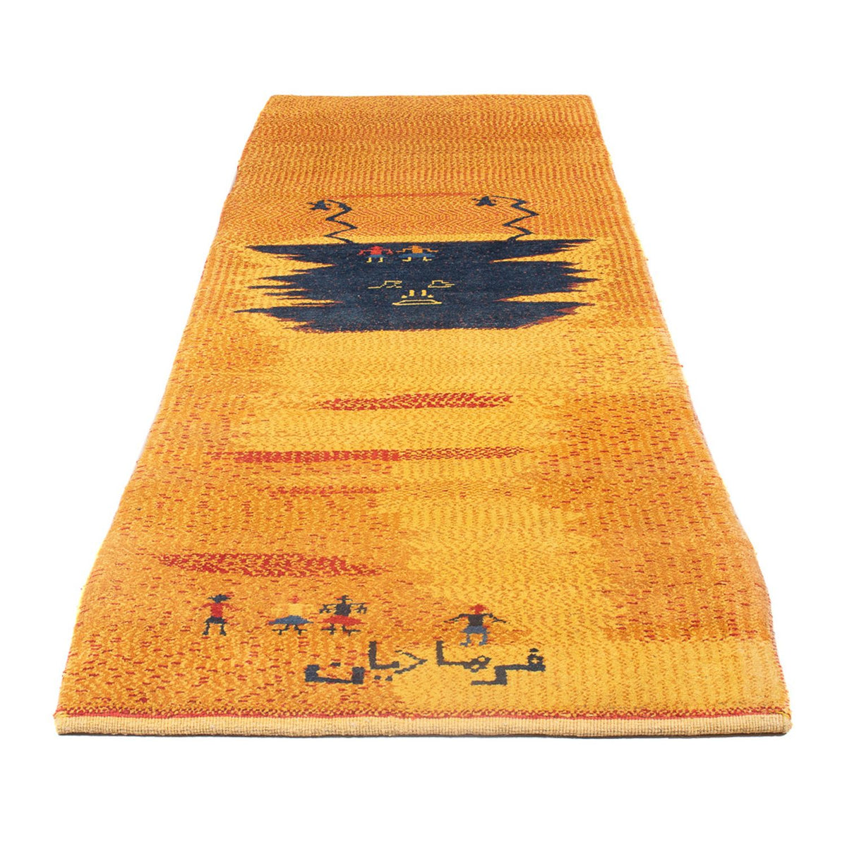 Loper Gabbeh tapijt - Perzisch - 293 x 87 cm - veelkleurig