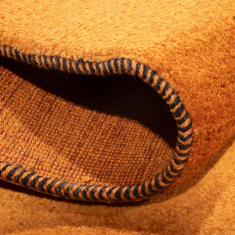 Loper Gabbeh tapijt - Perzisch - 220 x 74 cm - oranje
