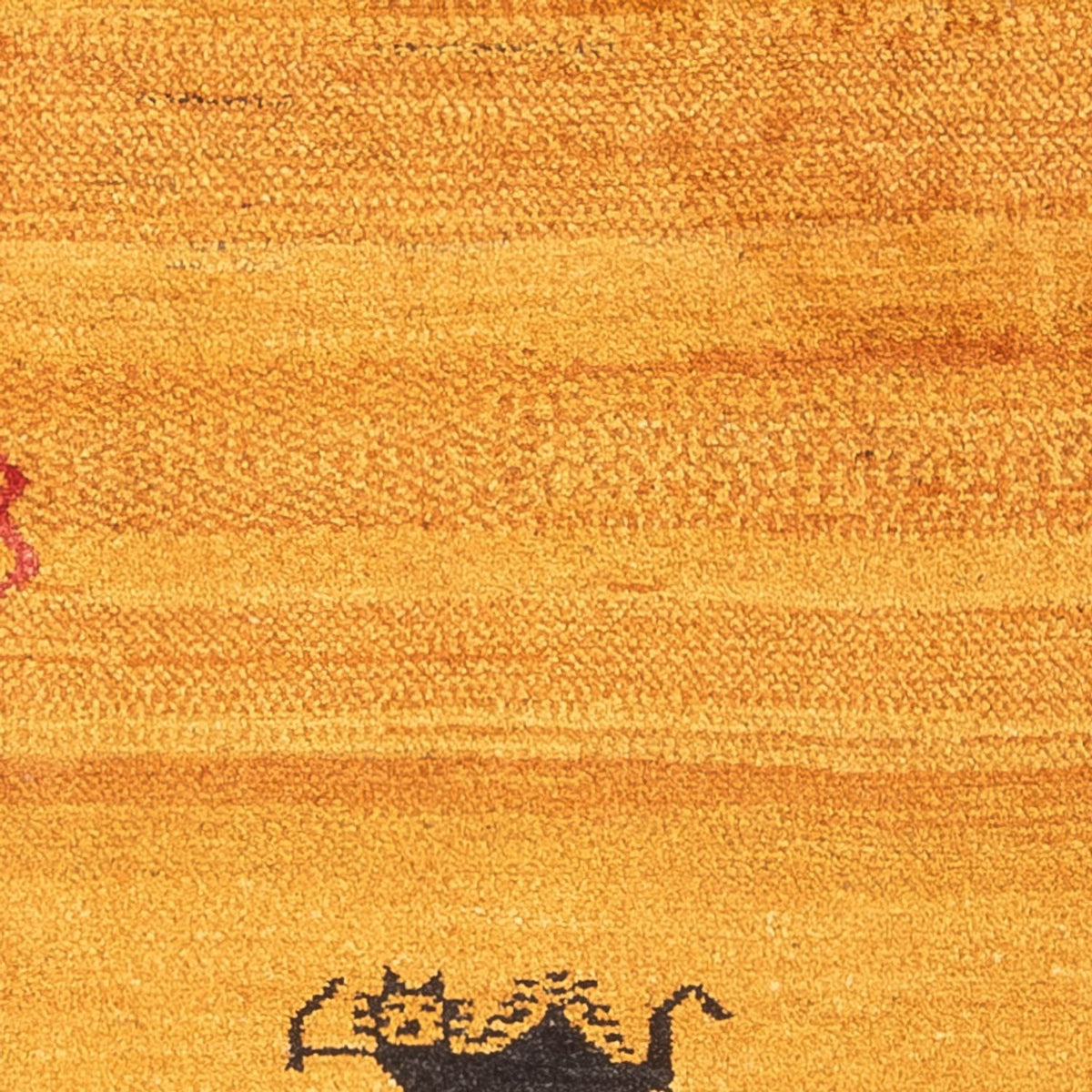 Loper Gabbeh tapijt - Perzisch - 236 x 85 cm - oranje