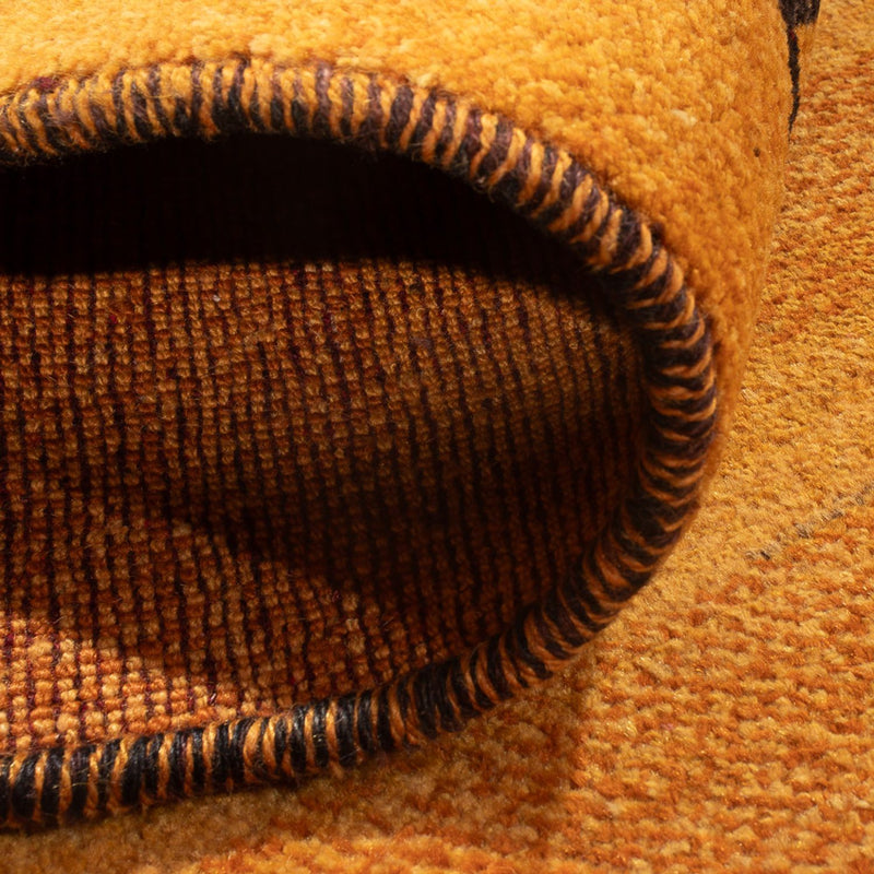 Loper Gabbeh tapijt - Perzisch - 236 x 85 cm - oranje