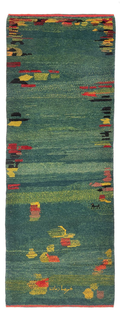 Perzische Gabbeh Tapijt 87x218cm - Perserteppich Wollteppich
