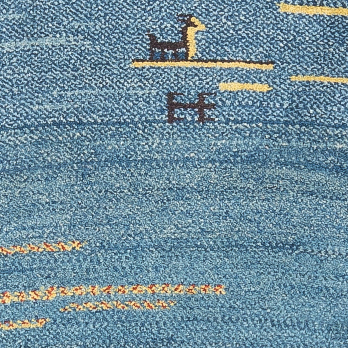 Loper Gabbeh tapijt - Perzisch - 193 x 90 cm - veelkleurig