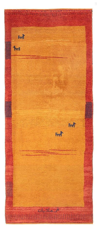 Perzische Gabbeh Tapijt 82x216cm - Perserteppich Wollteppich
