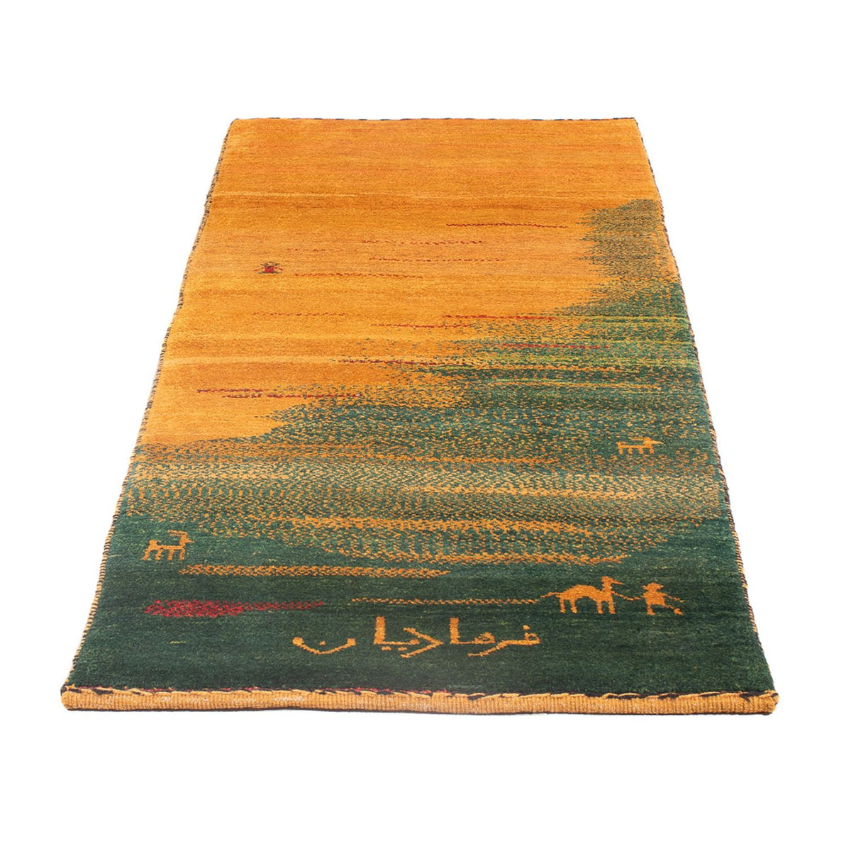Loper Gabbeh tapijt - Perzisch - 186 x 71 cm - veelkleurig