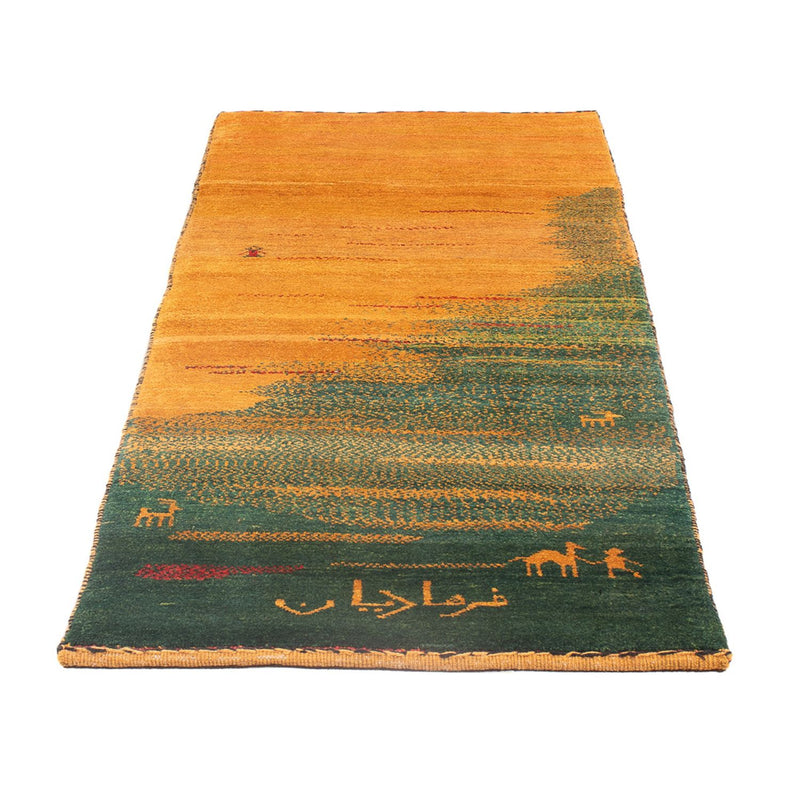 Loper Gabbeh tapijt - Perzisch - 186 x 71 cm - veelkleurig