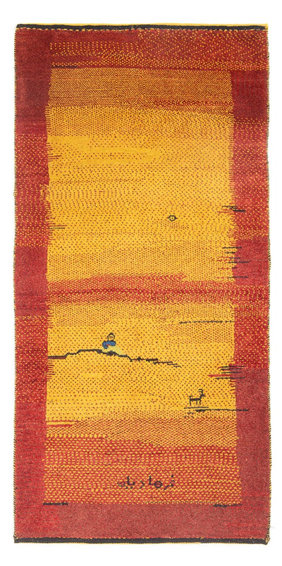 Perzische Gabbeh Tapijt 88x188cm - Perserteppich Wollteppich