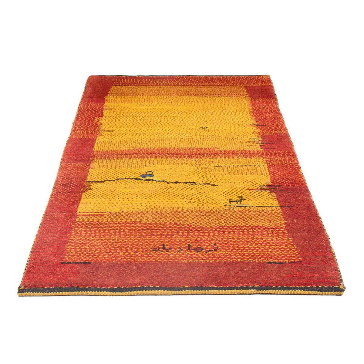 Loper Gabbeh tapijt - Perzisch - 188 x 88 cm - veelkleurig