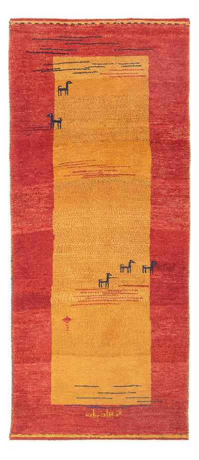 Perzische Gabbeh Tapijt 75x177cm - Perserteppich Wollteppich