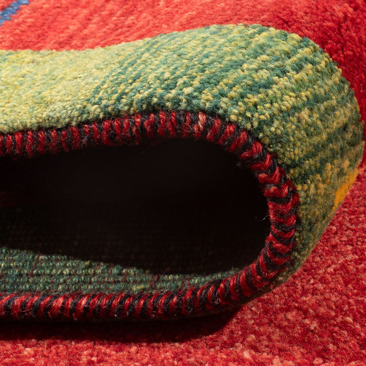 Loper Gabbeh tapijt - Perzisch - 182 x 70 cm - veelkleurig