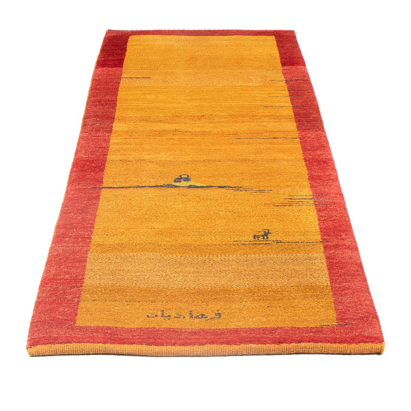 Loper Gabbeh tapijt - Perzisch - 215 x 70 cm - veelkleurig