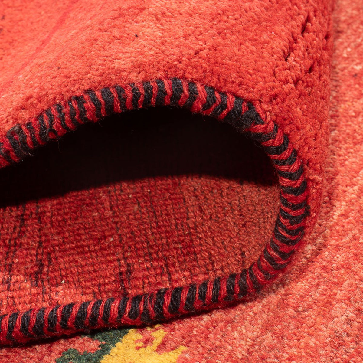 Loper Gabbeh tapijt - Perzisch - 227 x 85 cm - rood