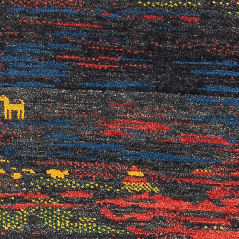 Loper Gabbeh tapijt - Perzisch - 185 x 68 cm - veelkleurig