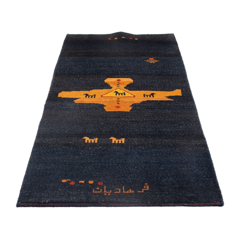 Loper Gabbeh tapijt - Perzisch - 217 x 79 cm - veelkleurig