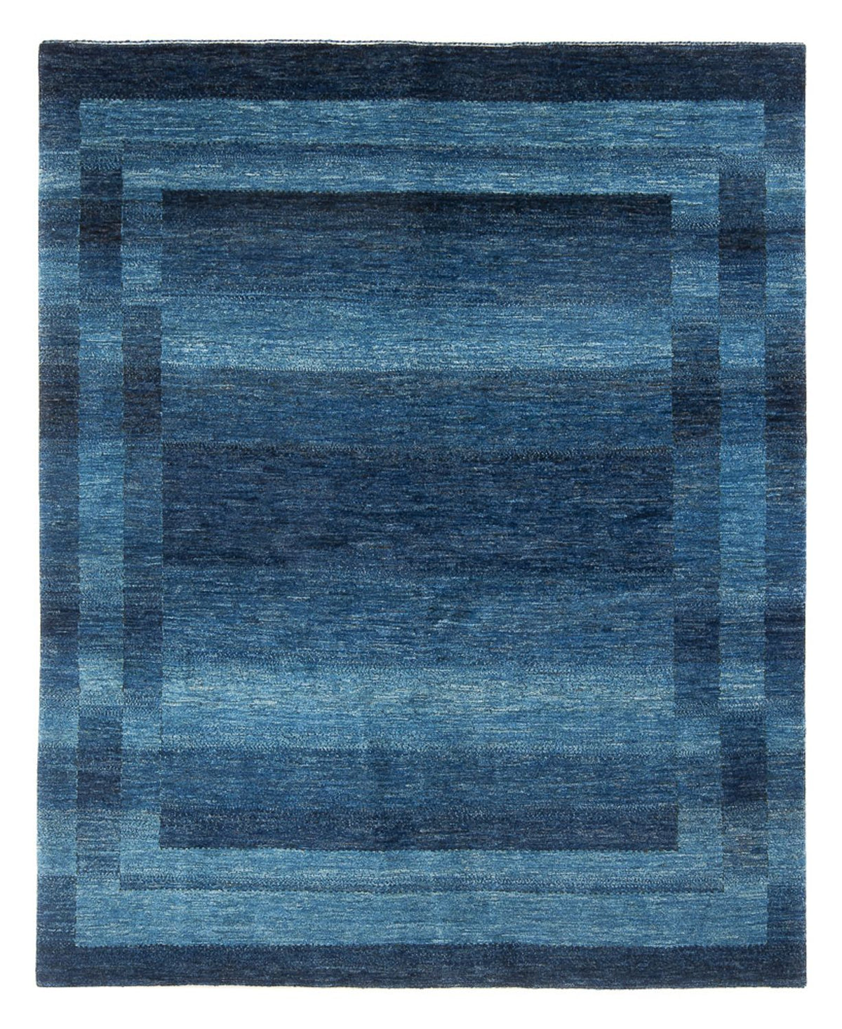 Gabbeh Tapijt - Loribaft Perzisch - 225 x 186 cm - zee blauw