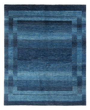 Gabbeh Tapijt - Loribaft Perzisch - 225 x 186 cm - zee blauw