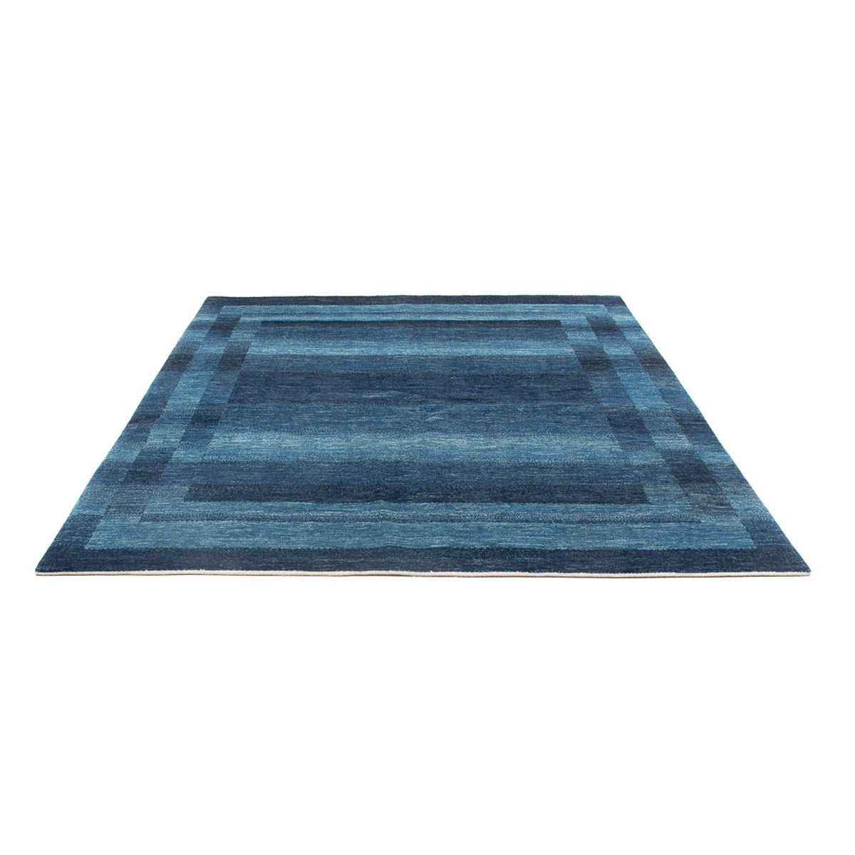 Gabbeh Tapijt - Loribaft Perzisch - 225 x 186 cm - zee blauw