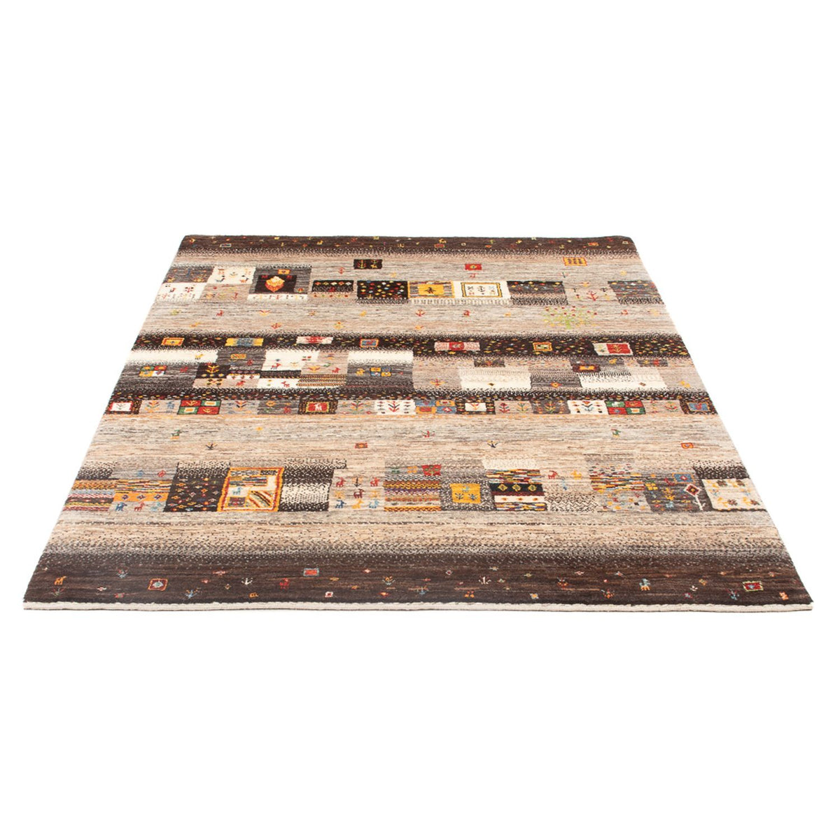 Gabbeh Tapijt - Loribaft Perzisch - 196 x 131 cm - veelkleurig