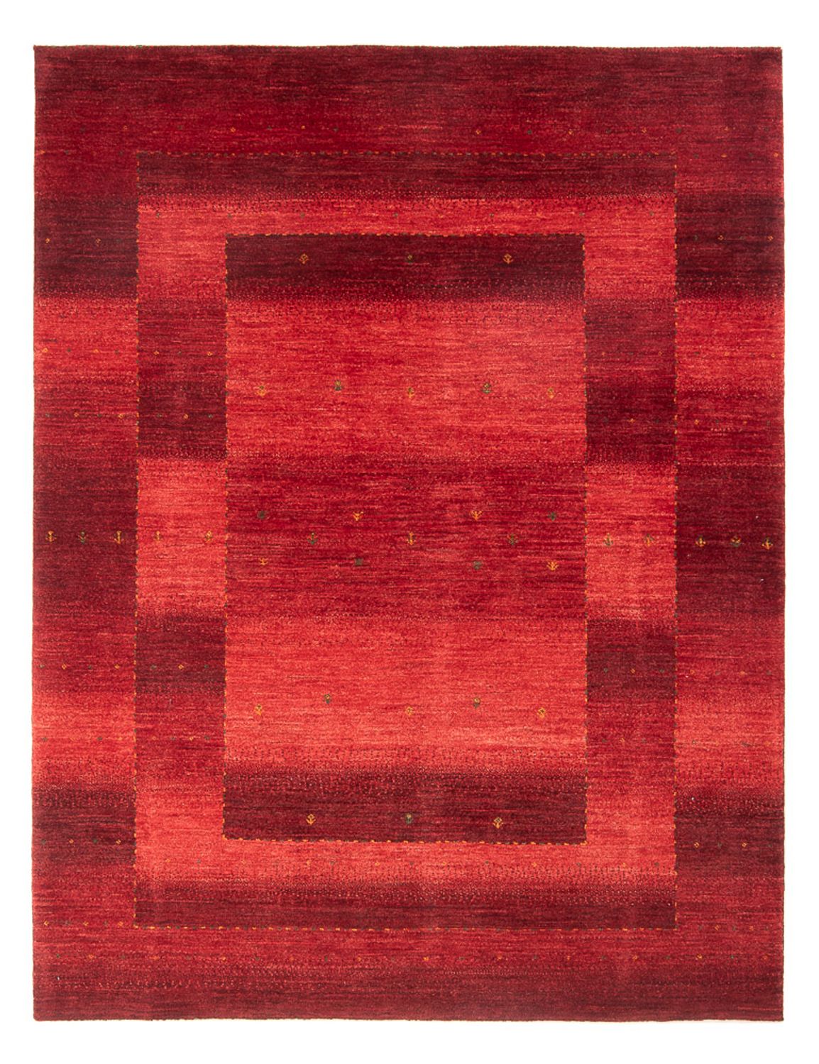Gabbeh Tapijt - Loribaft Perzisch - 204 x 155 cm - rood