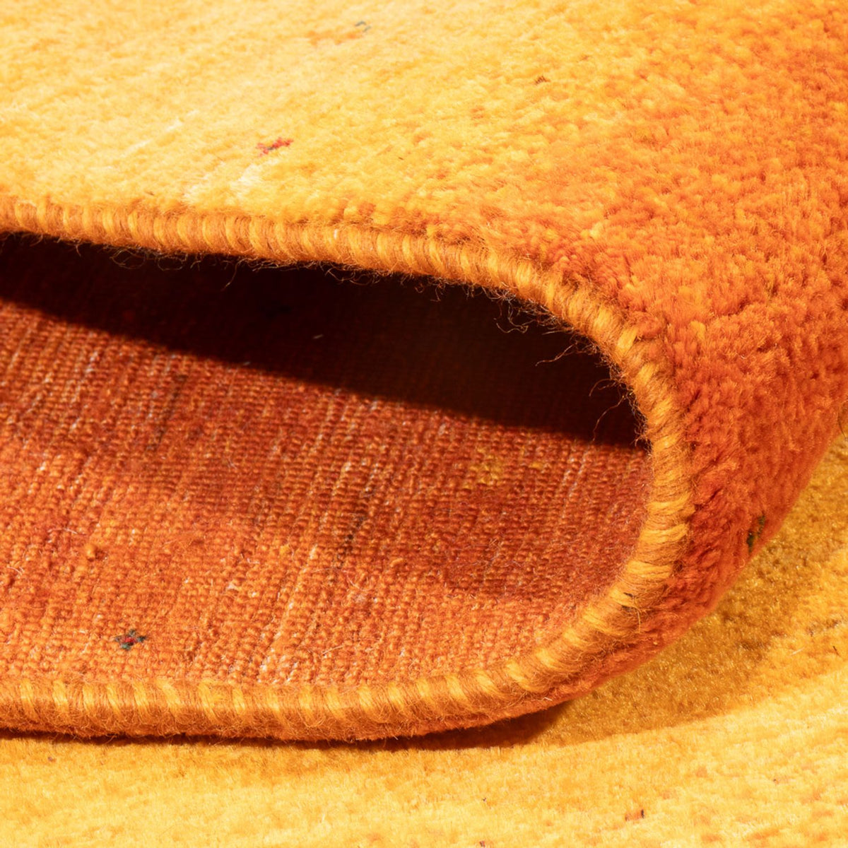 Gabbeh Tapijt - Loribaft Perzisch - 209 x 155 cm - oranje