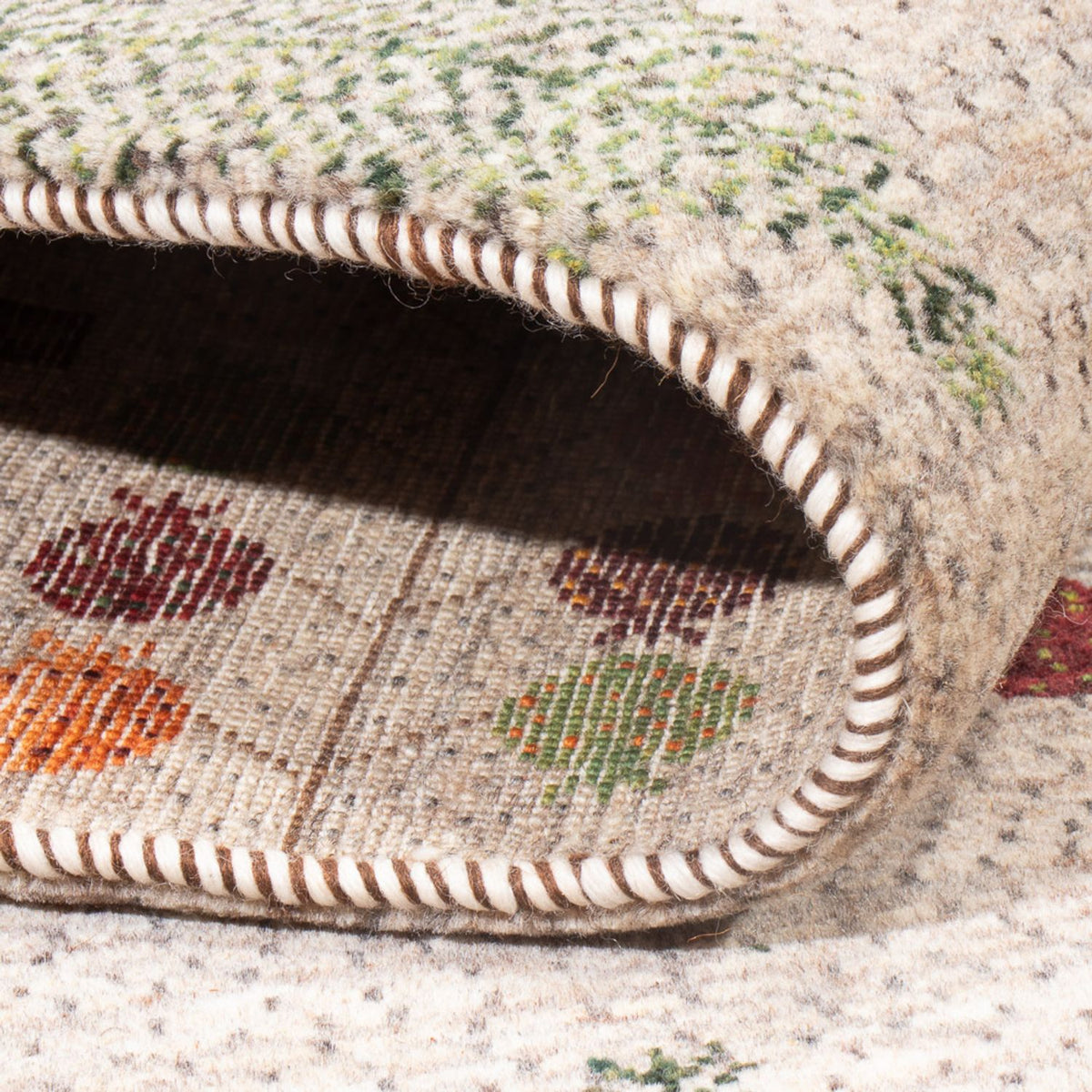 Gabbeh Tapijt - Loribaft Perzisch - 215 x 152 cm - veelkleurig