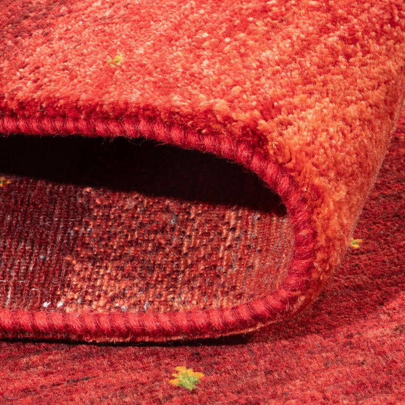 Gabbeh Tapijt - Loribaft Perzisch - 208 x 157 cm - licht rood