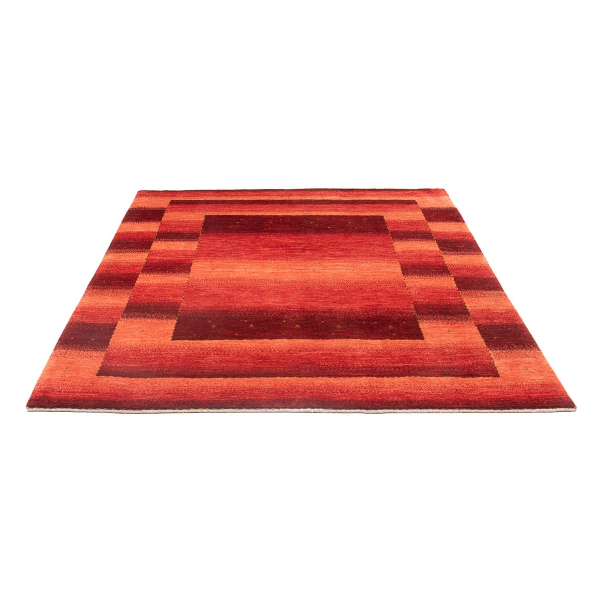 Gabbeh Tapijt - Loribaft Perzisch - 208 x 157 cm - licht rood