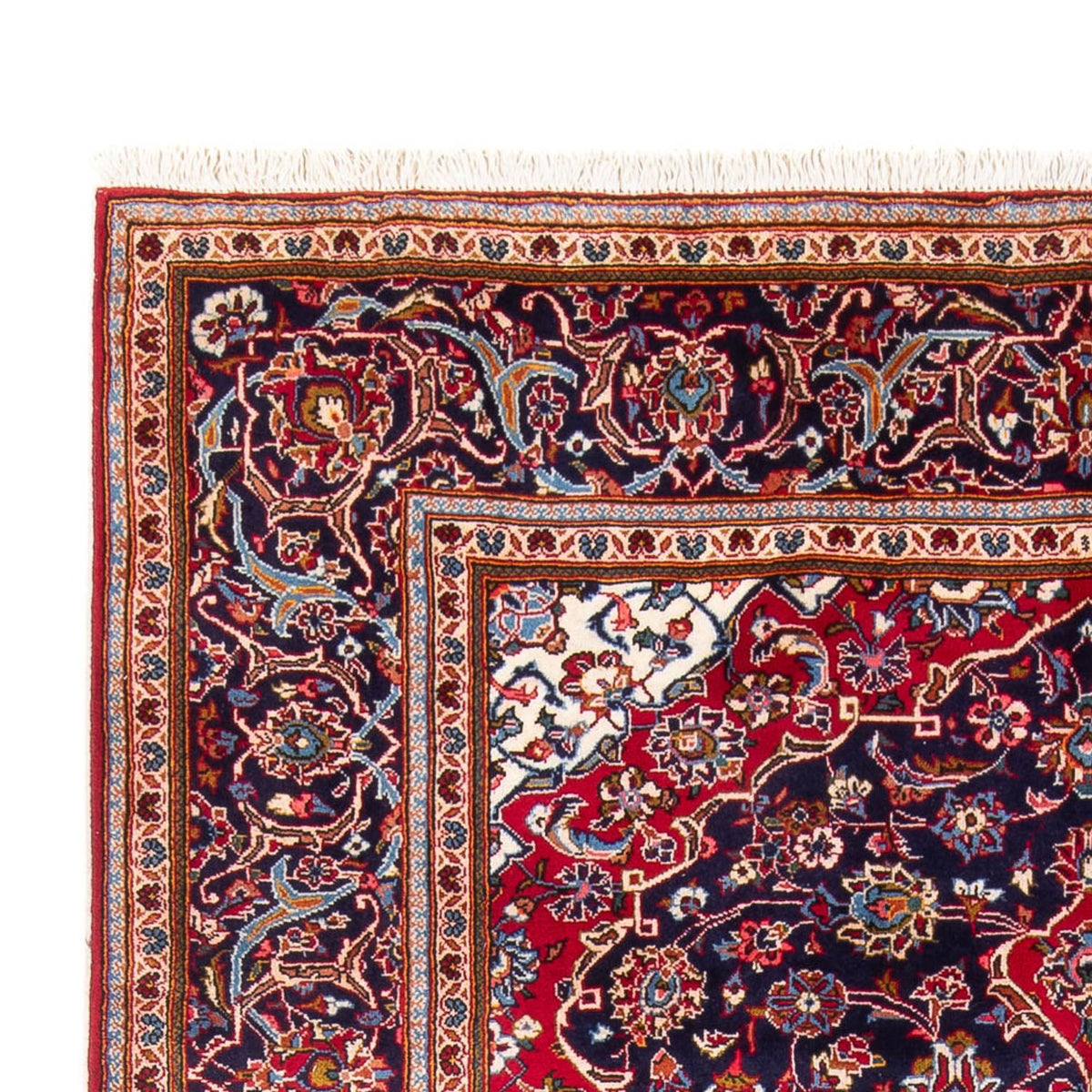 Perzisch tapijt - Keshan - 300 x 200 cm - donkerblauw