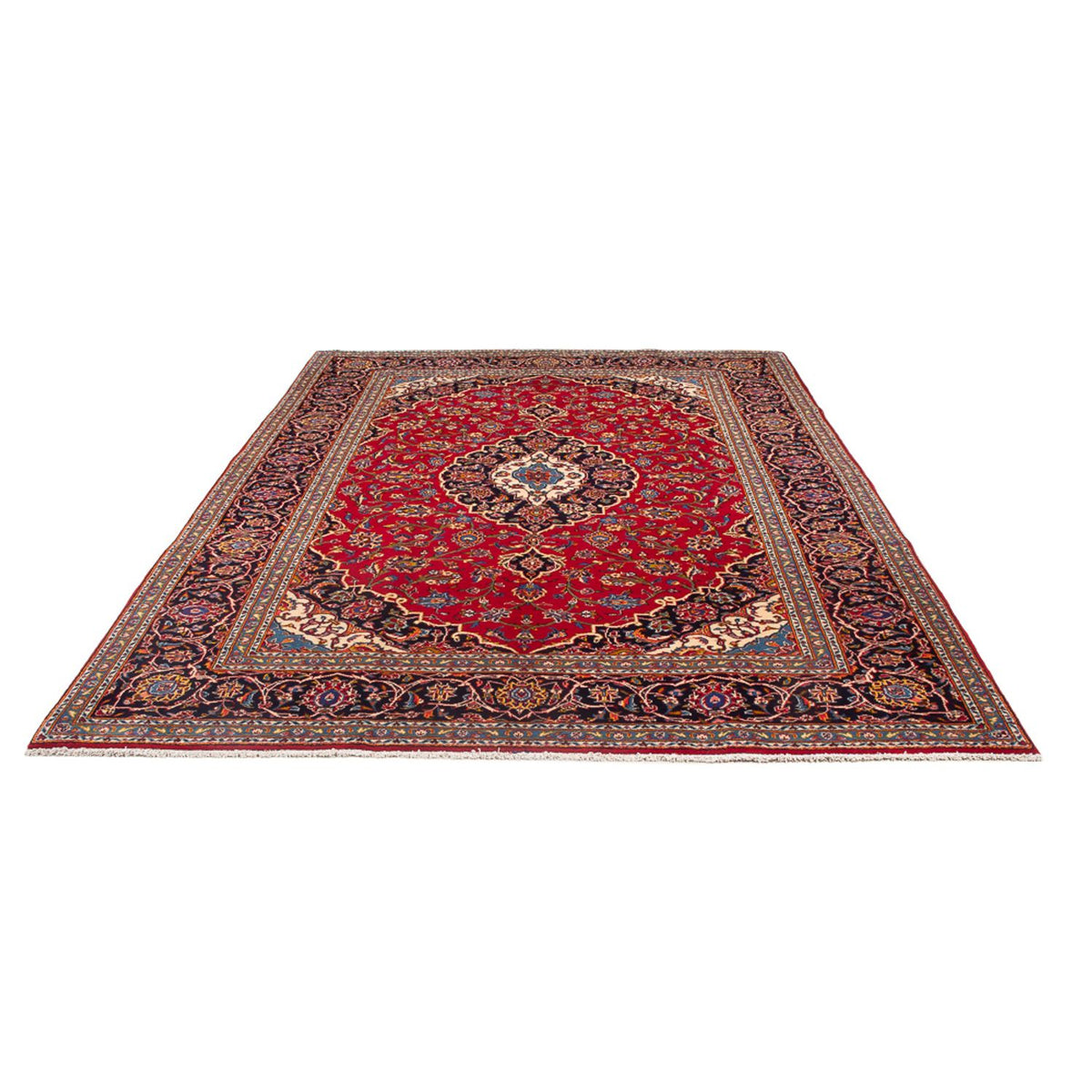 Perzisch tapijt - Keshan - 296 x 203 cm - rood