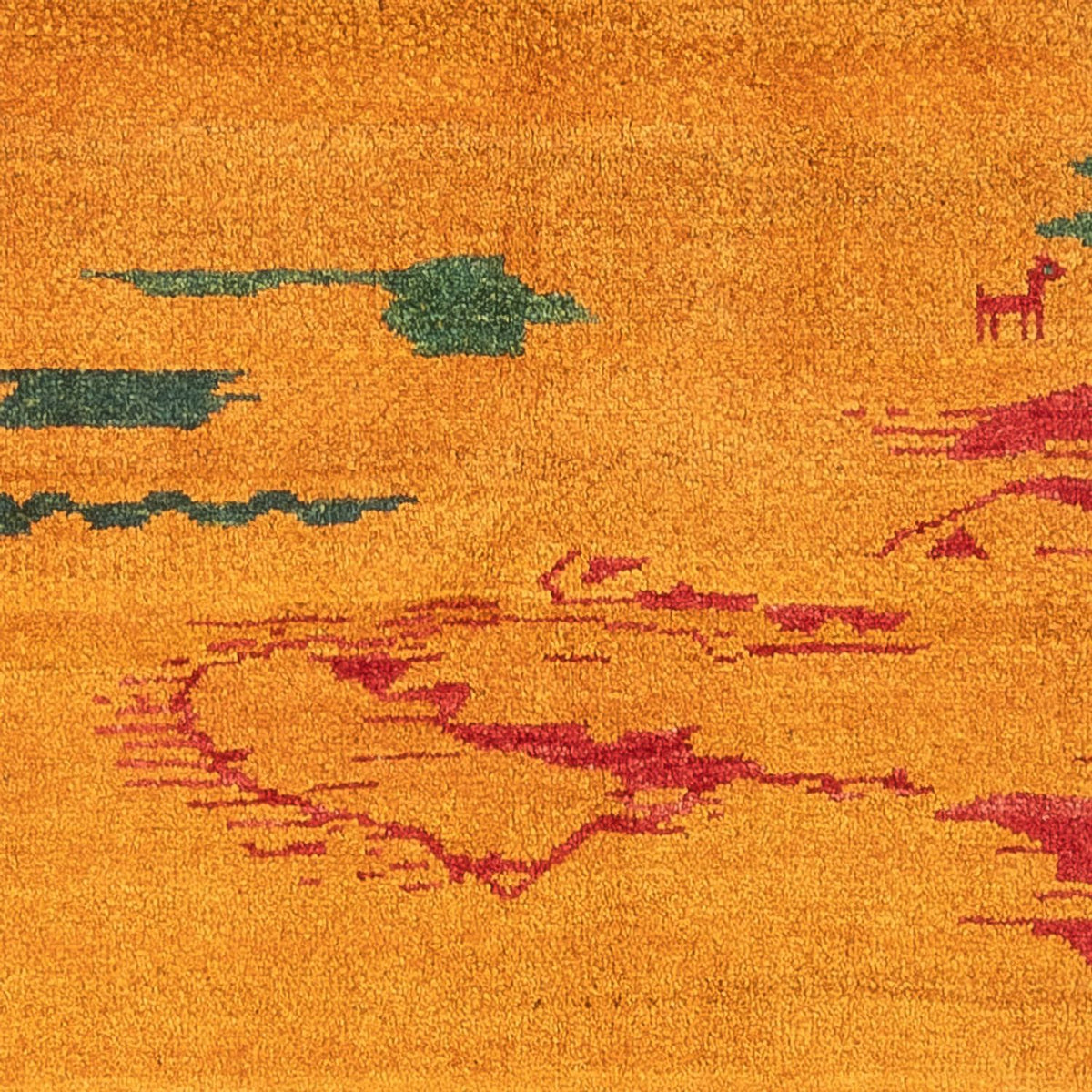 Gabbeh tapijt - Perzisch - 207 x 163 cm - veelkleurig