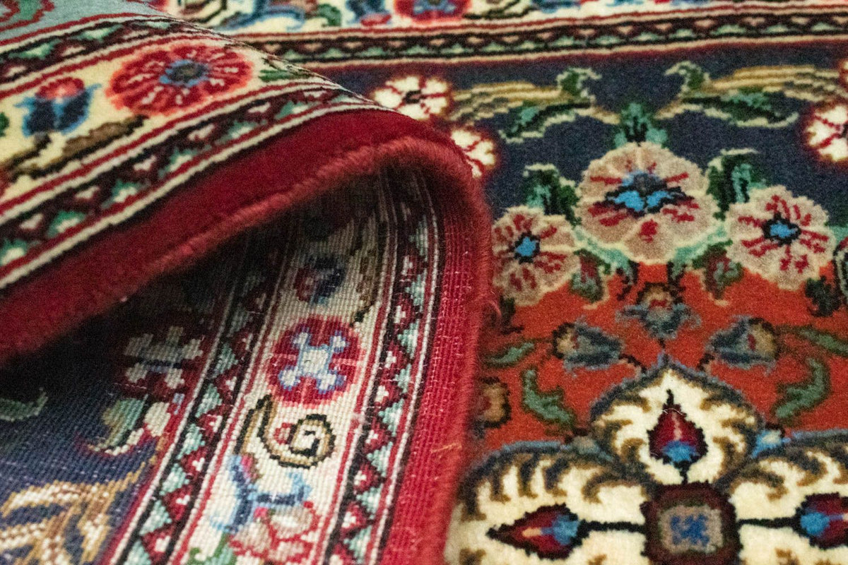 Loper Perzisch tapijt - Ghom - 159 x 49 cm - blauw