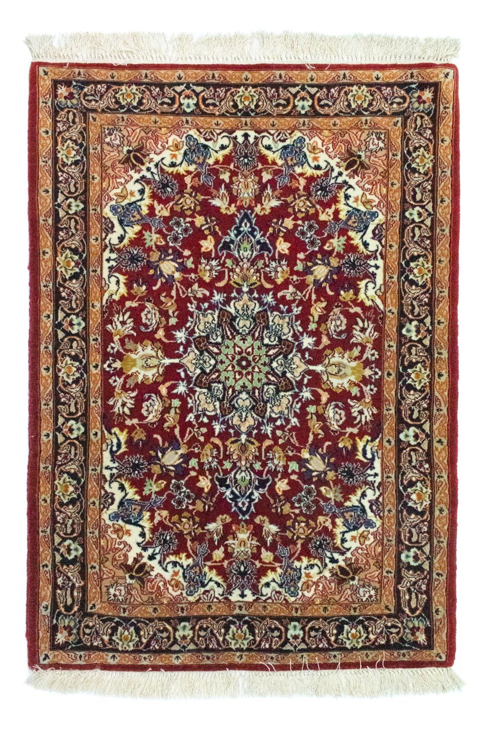 Perzisch tapijt - Isfahan - Premium - 99 x 71 cm - rood