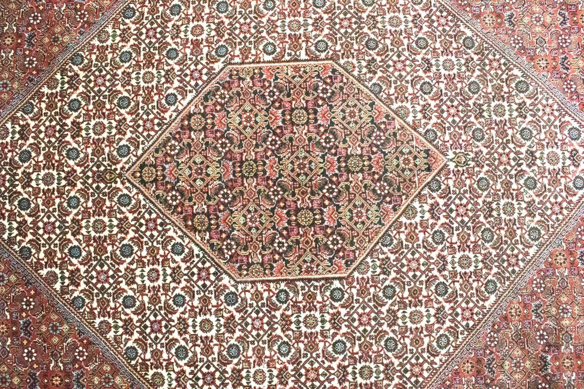 Perzisch tapijt - Bijar - 307 x 205 cm - rood