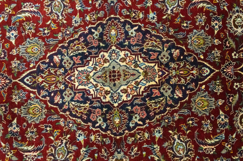 Perzisch tapijt - Keshan - 218 x 147 cm - rood