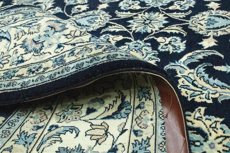 Perzisch tapijt - Keshan - 292 x 198 cm - blauw