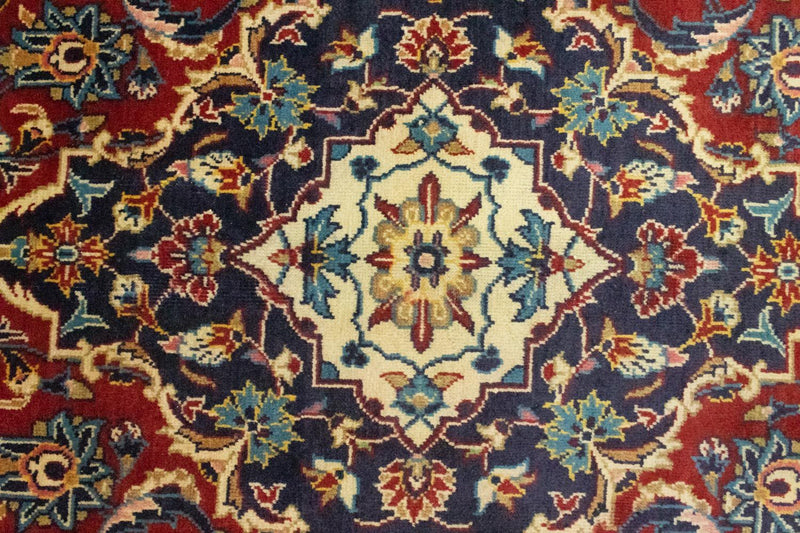 Perzisch tapijt - Keshan - 307 x 192 cm - rood