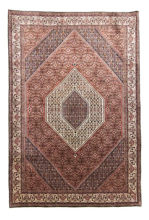 Perzisch tapijt - Bijar - 303 x 205 cm - rood
