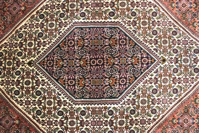 Perzisch tapijt - Bijar - 303 x 205 cm - rood