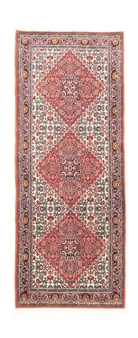 Loper Perzisch tapijt - Bijar - 158 x 61 cm - rood