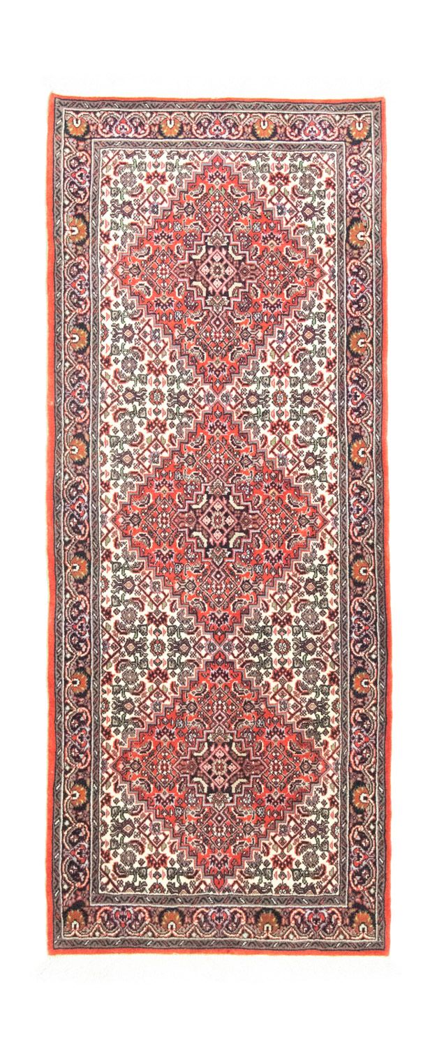 Loper Perzisch tapijt - Bijar - 158 x 61 cm - rood
