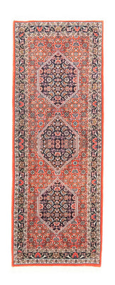 Loper Perzisch tapijt - Bijar - 172 x 62 cm - rood