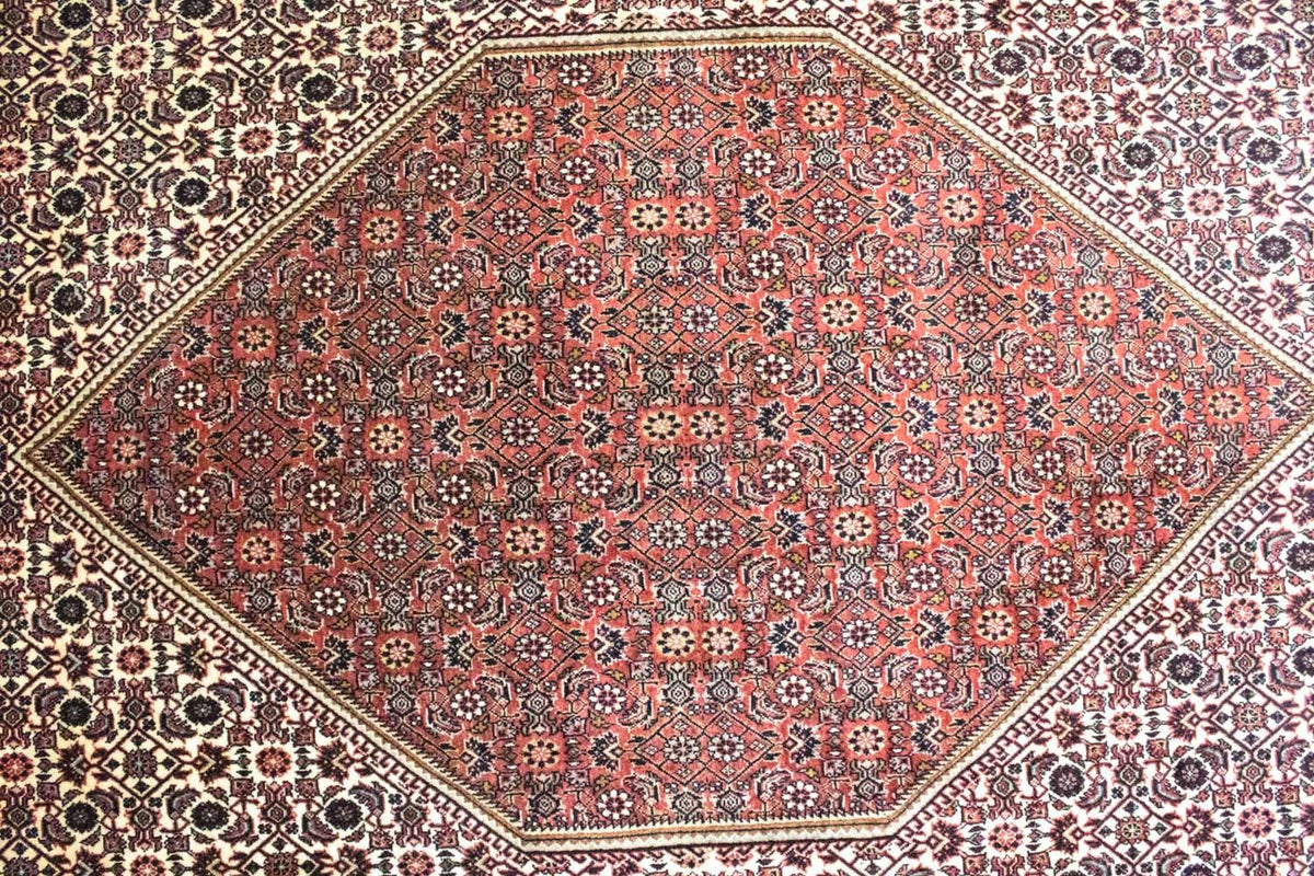 Perzisch tapijt - Bijar - 324 x 208 cm - rood