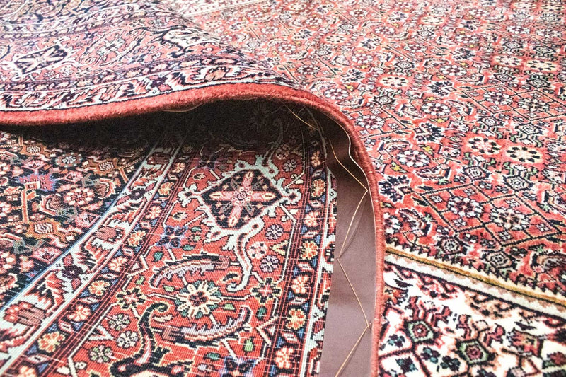 Perzisch tapijt - Bijar - 324 x 208 cm - rood