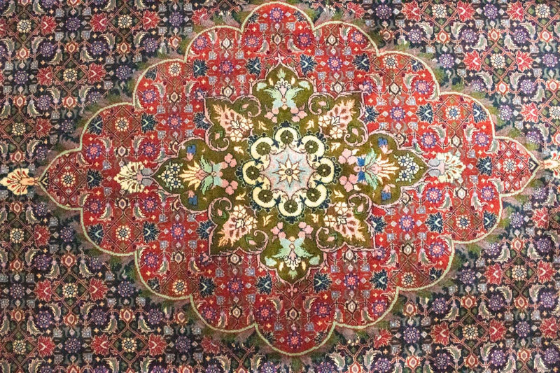 Perzisch tapijt - Bijar - 316 x 210 cm - blauw