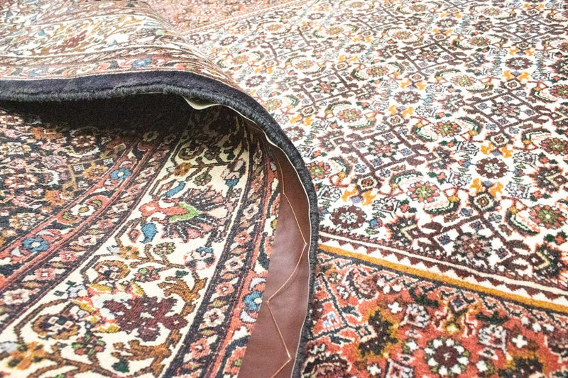 Perzisch tapijt - Bijar - 298 x 203 cm - rood