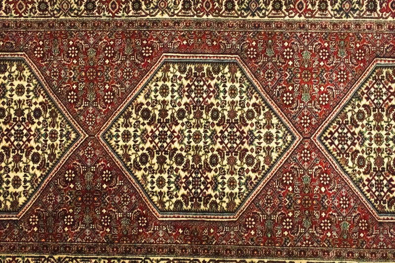 Loper Perzisch tapijt - Bijar - 200 x 89 cm - rood