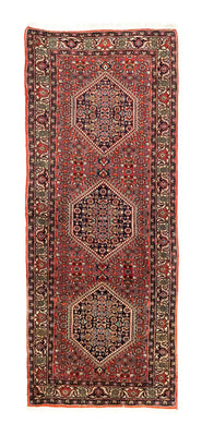 Loper Perzisch tapijt - Bijar - 187 x 75 cm - rood