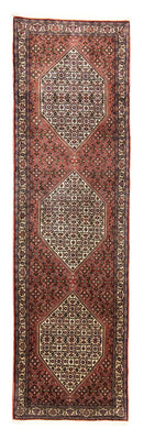 Loper Perzisch tapijt - Bijar - 320 x 90 cm - rood