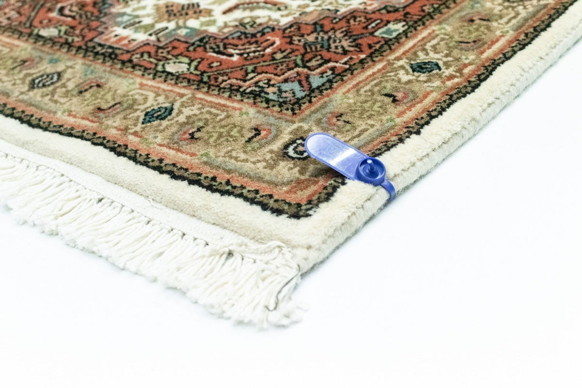 Perzisch tapijt - Bijar - 90 x 60 cm - beige